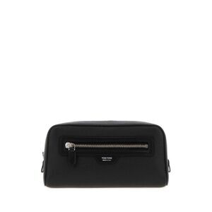 Tom Ford Men Black Leather Beauty Case